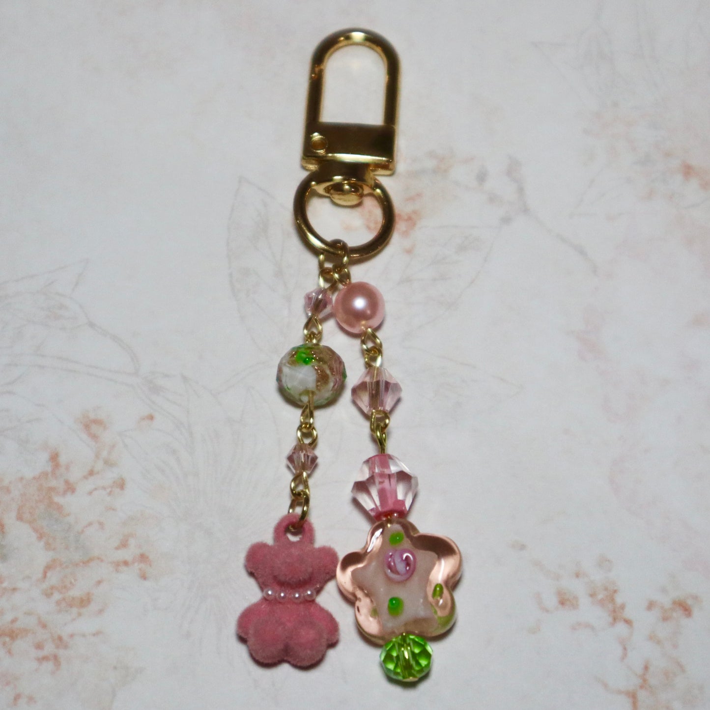 Bella Bear Keychain