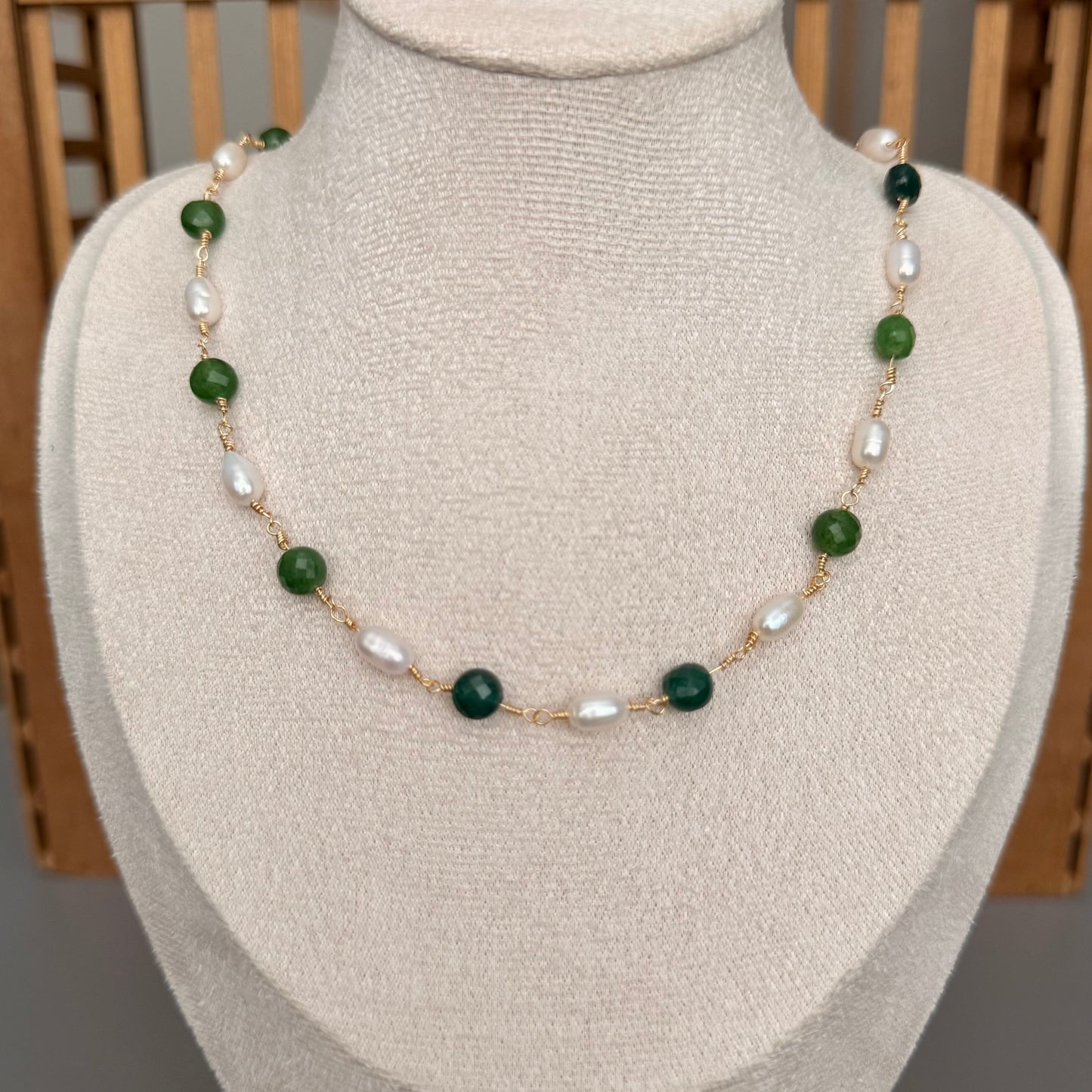 Pearl and Quartz Necklace