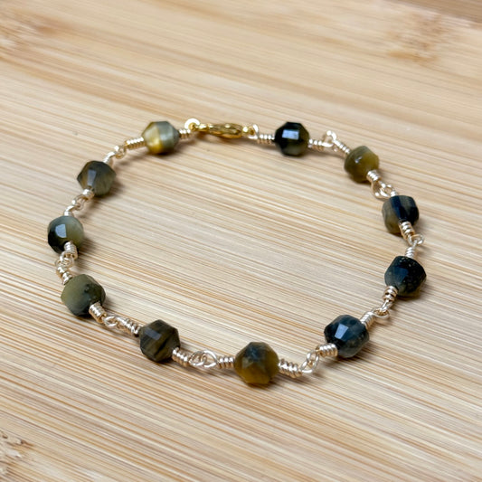 Neutral Tigers Eye Bracelet