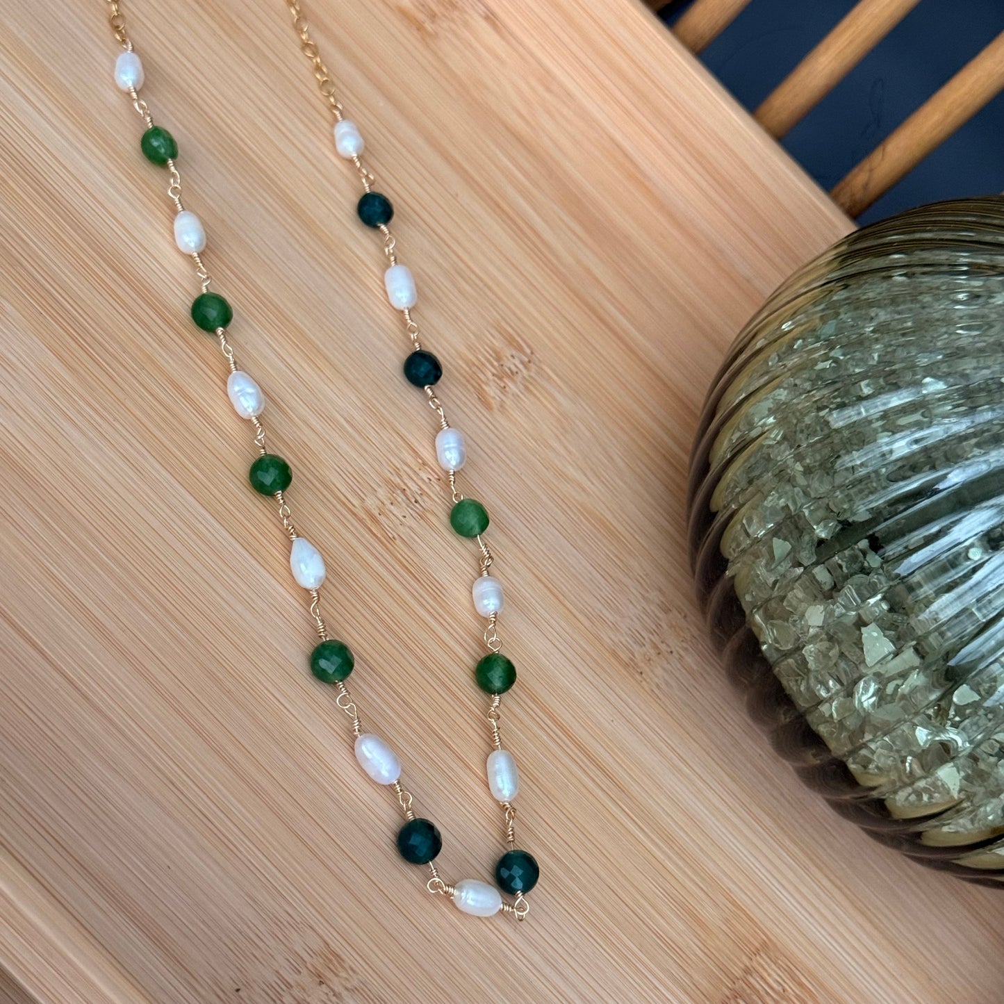 Pearl and Quartz Necklace